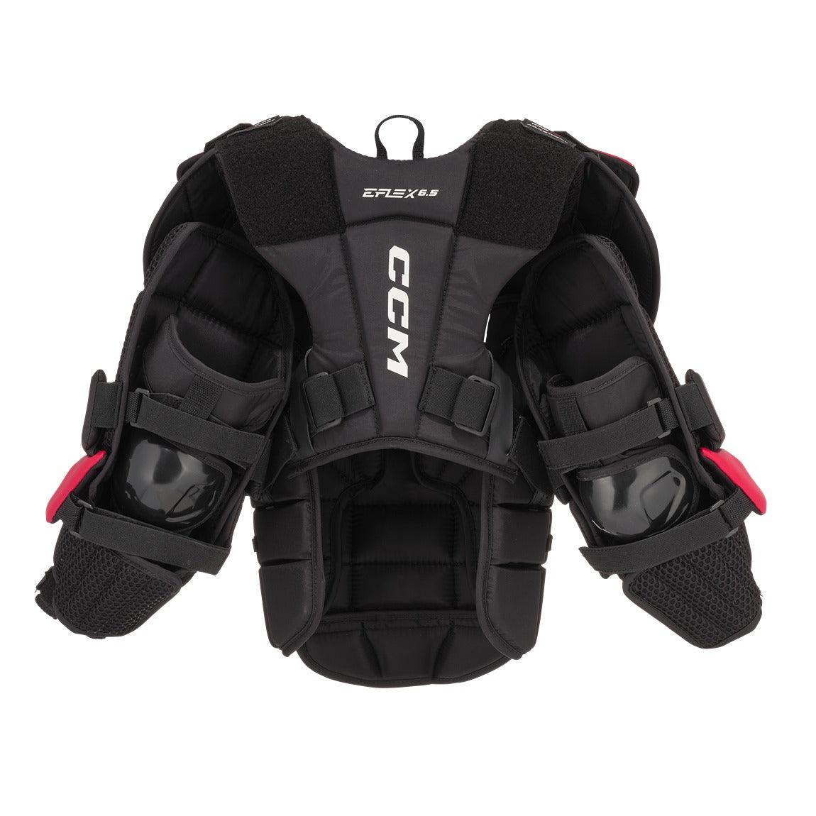 CCM E Flex 6.5 Junior Goalie Chest Protector - Ice Hockey Goalie Gear for Youth Players - Perfect for Practice & Games