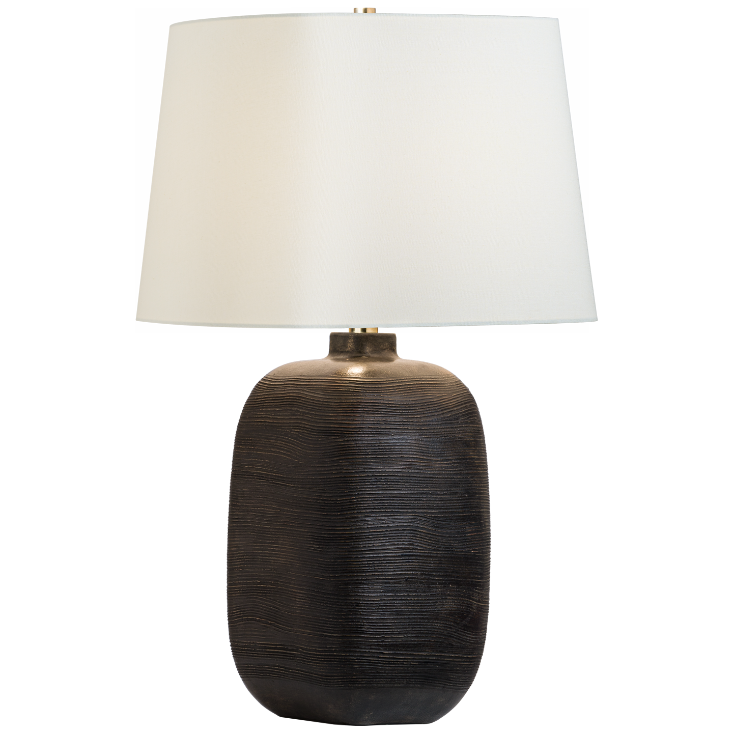 Pembra Combed Table Lamp - Modern LED Desk Light with Adjustable Brightness for Bedroom, Living Room & Office | Energy Efficient & Eye-Caring Lighting Solution