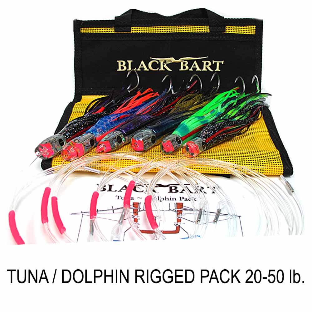 Premium Black Bart Tuna & Dolphin Fishing Lures - Saltwater Trolling Lures for Offshore Game Fishing - Perfect for Deep Sea Fishing, Charter Trips, and Sport Fishing Adventures