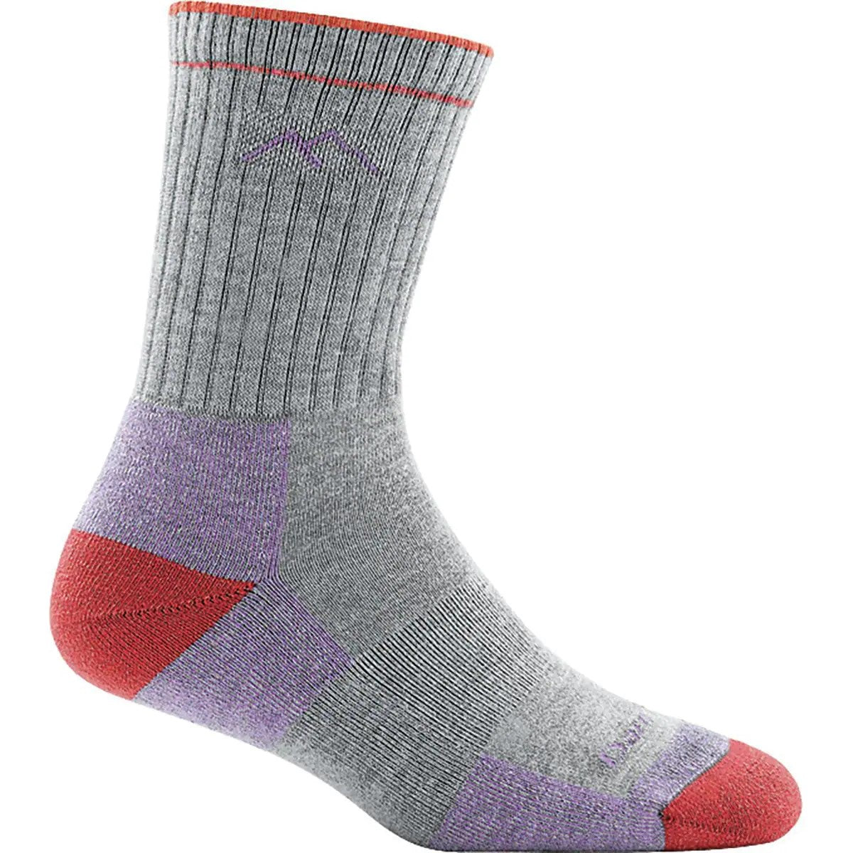 Darn Tough Women's Coolmax Hiker Micro Crew Cushion Socks 1929 - Moisture-Wicking Hiking Socks for Outdoor Adventures & All-Day Comfort