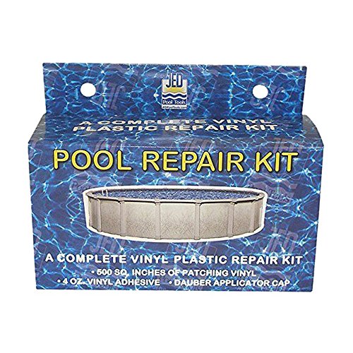 35-245 4 OZ Vinyl Swimming Pool Repair Kit - Waterproof Patch for Inground & Above Ground Pools - Quick Fix for Leaks, Tears & Holes - Perfect for Summer Pool Maintenance & Emergency Repairs