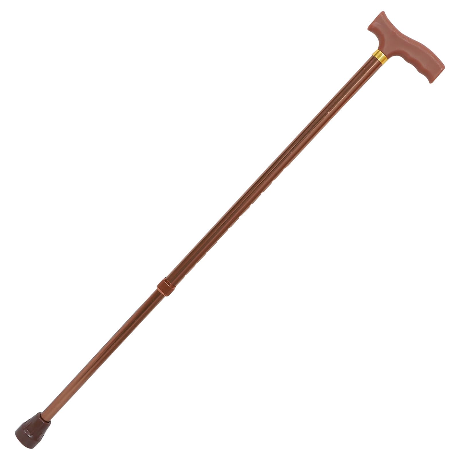 Healifty Adjustable Height Walking Cane for Women & Men - Comfortable T-Handle Cane for Seniors with Anti-Slip Rubber Tip - Ideal for Elderly Support, Injury Recovery & Daily Mobility Assistance