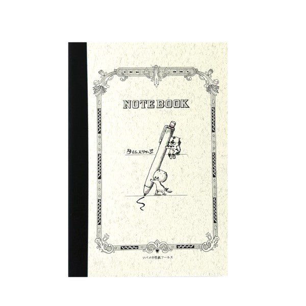 Premium Tsubame Notebook - Time Slip Ruled Design by Epoch Chemical | Durable Japanese Writing Journal for School, Office & Travel Note Taking