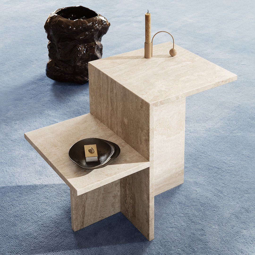 Modern Accent Side Table - Stylish & Functional Small End Table for Living Room, Bedroom, or Office - Perfect for Holding Lamps, Books & Decor