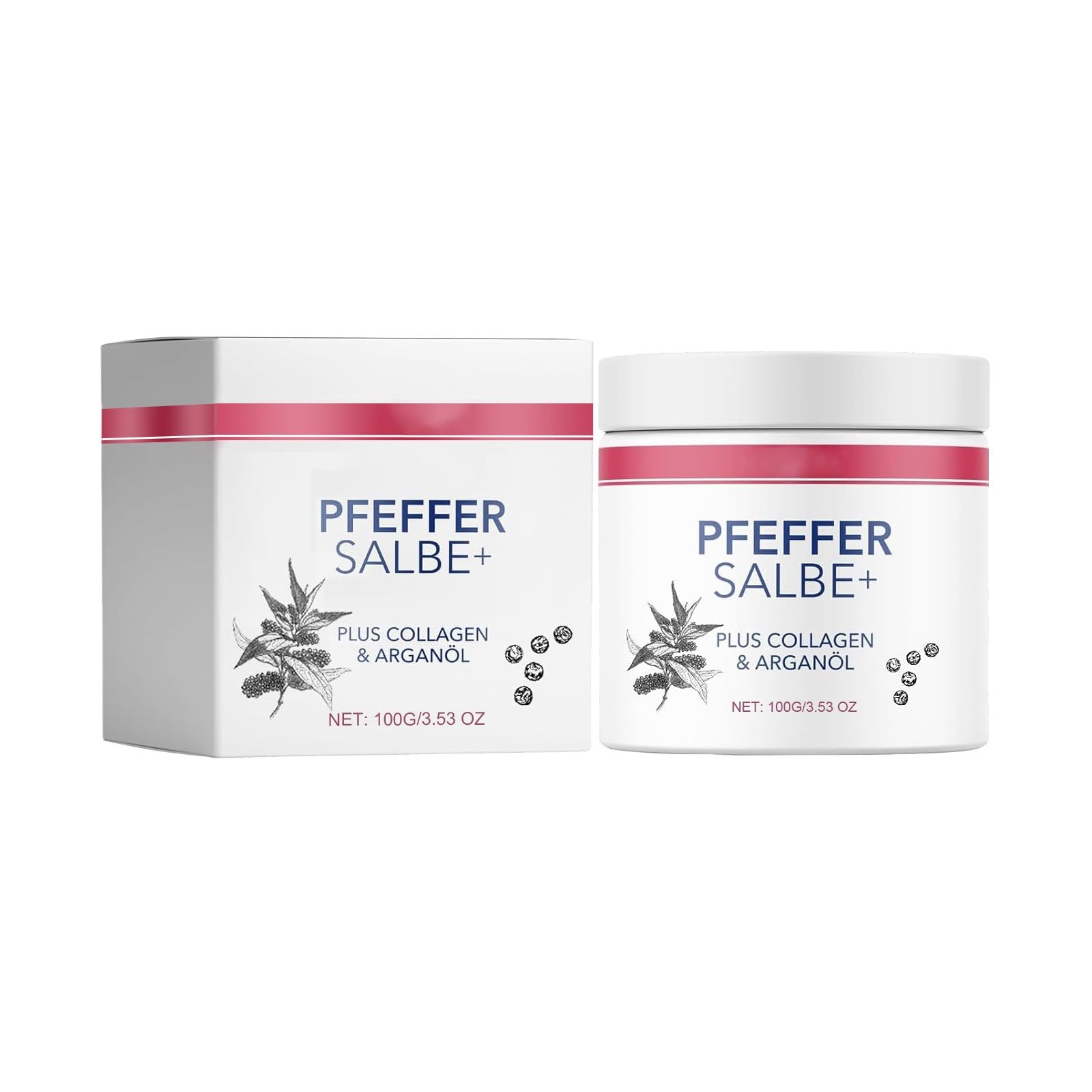 Collagen Face Ceramides Moisturizer for Dry & Sensitive Skin - Hydrating Cream with Sugarcane Squalane & Ceramides to Reduce Redness for Men & Women (Pink) | Daily Skincare Routine, Night Repair, Anti-Aging Treatment