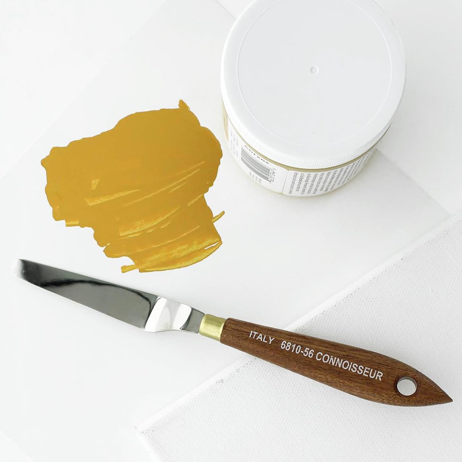 Premium Italian Palette Knife #56 - Ideal for Oil Painting, Acrylics & Fine Art Blending