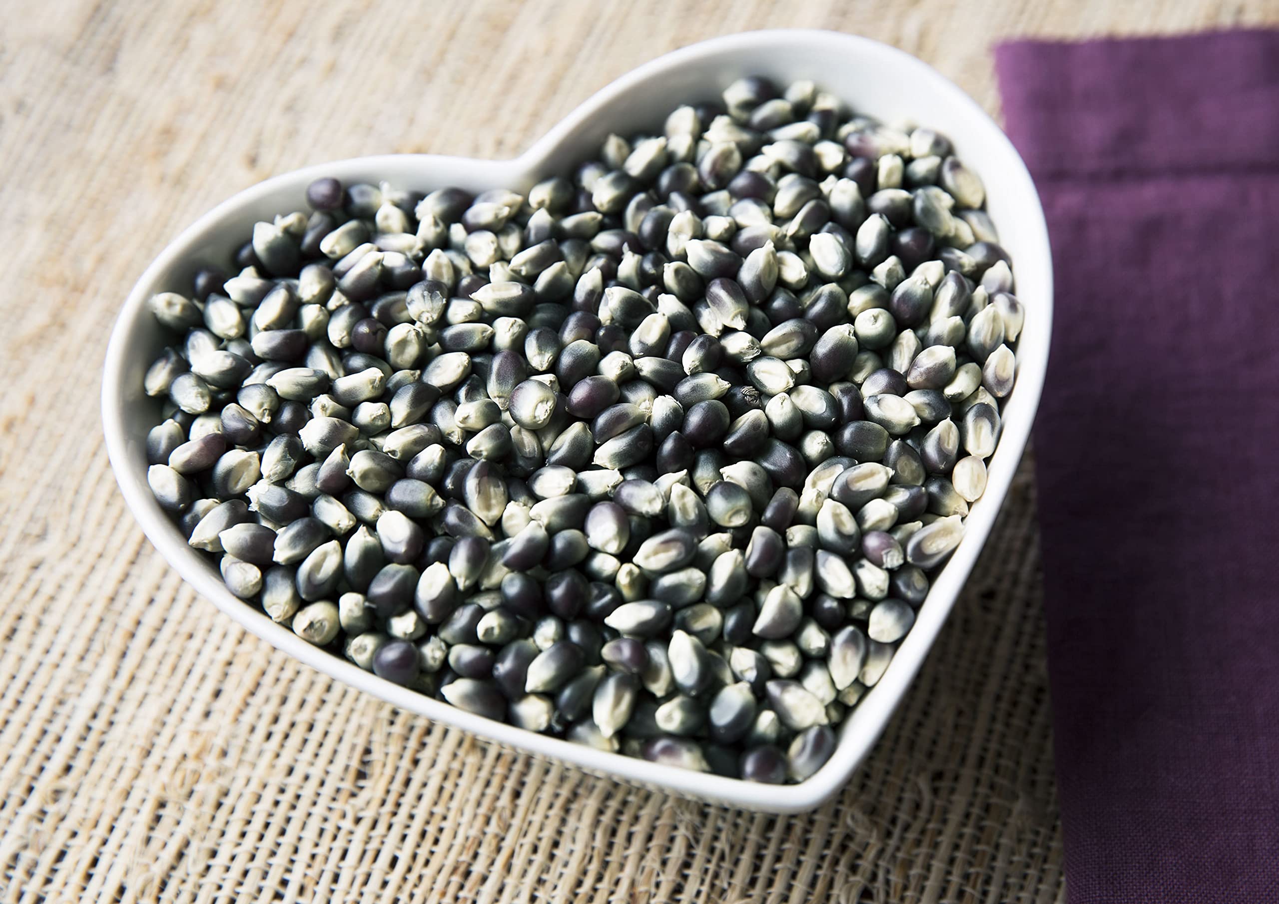 Organic Non-GMO Blue Corn Kernels - 20 lb Bulk Whole Dried Corn for Grinding | Vegan Cereal Grain Rich in Vitamin B6 & Phosphorus | Perfect for Soups, Stews, Casseroles, Tamales & Cornbread Baking