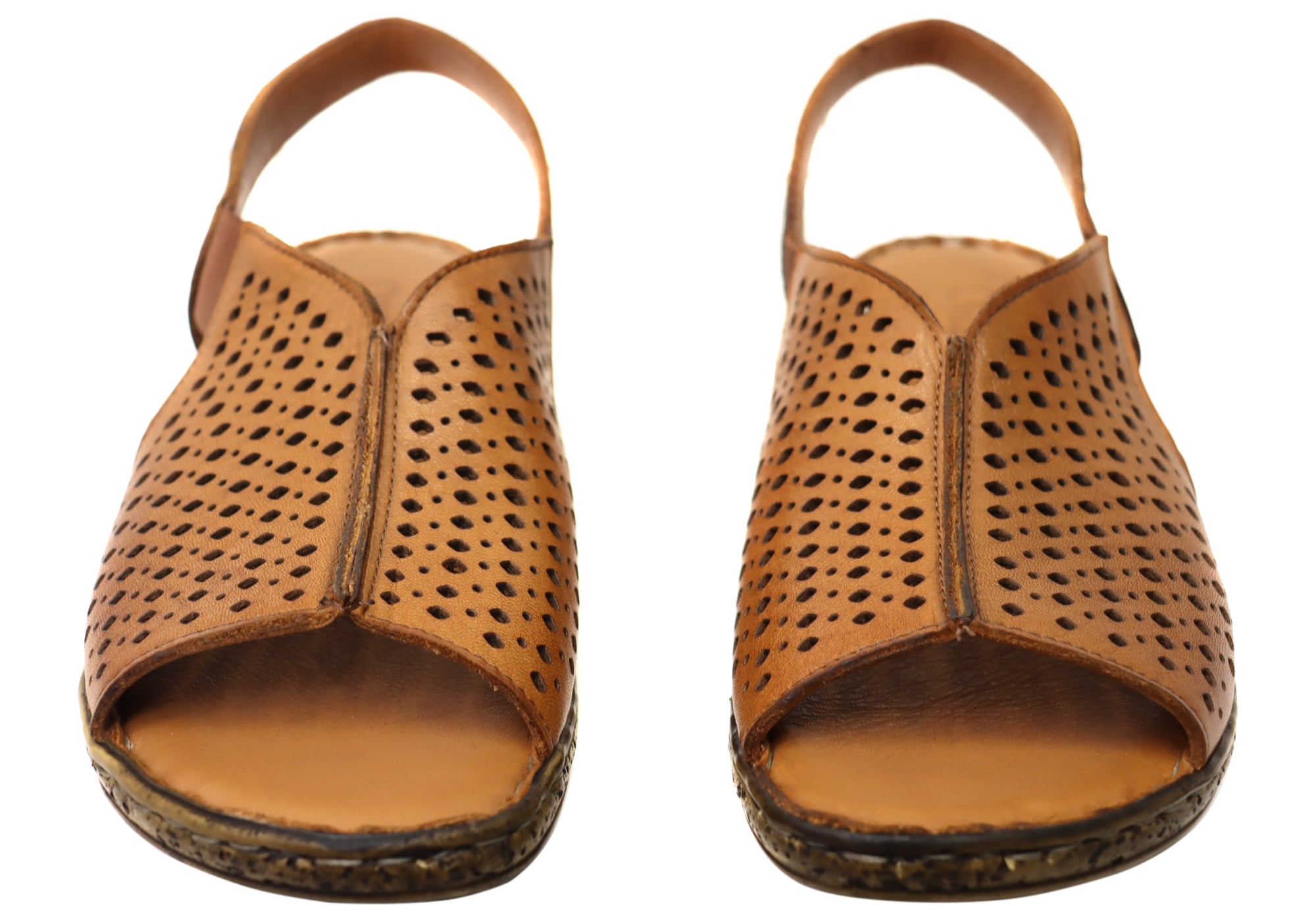 Orizonte Marlee Women's Comfortable European Leather Sandals - Stylish Summer Walking Shoes for Beach, Travel & Casual Outfits