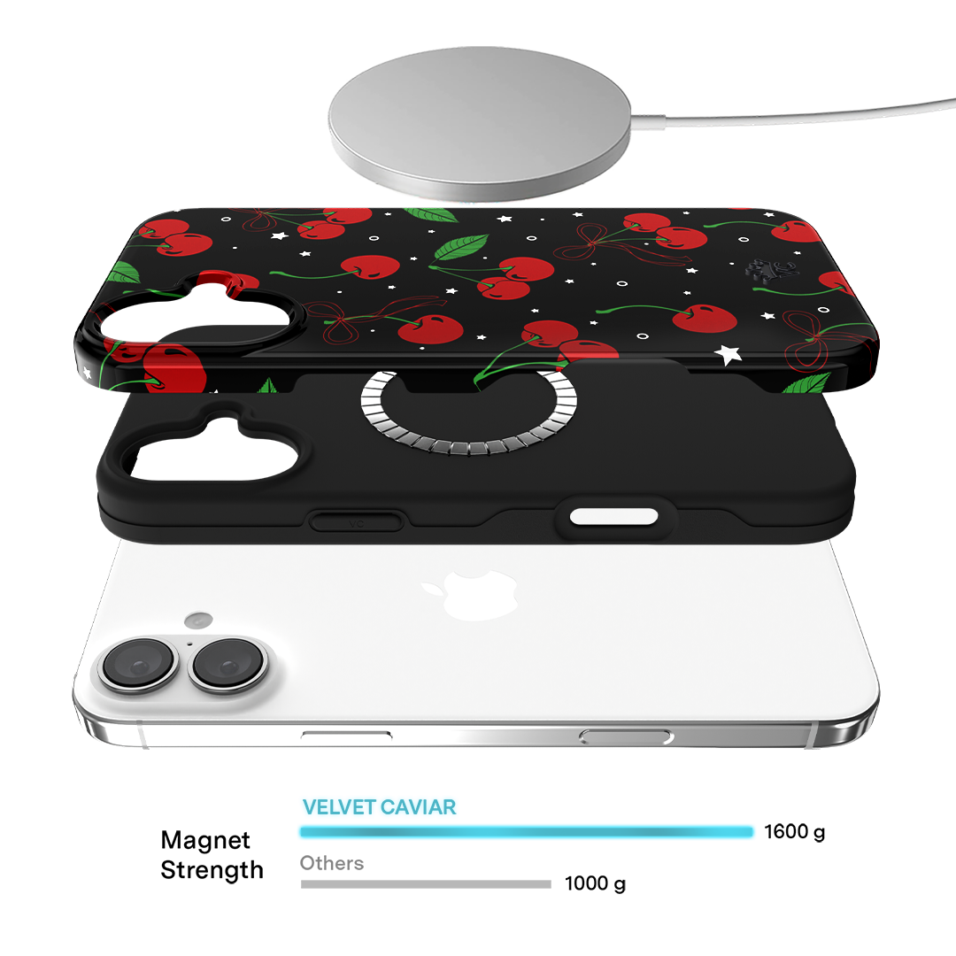 Premium Cherry On Top iPhone Case - Cute & Durable Phone Cover for iPhone [Model] - Perfect for Everyday Use, Travel & Gifting