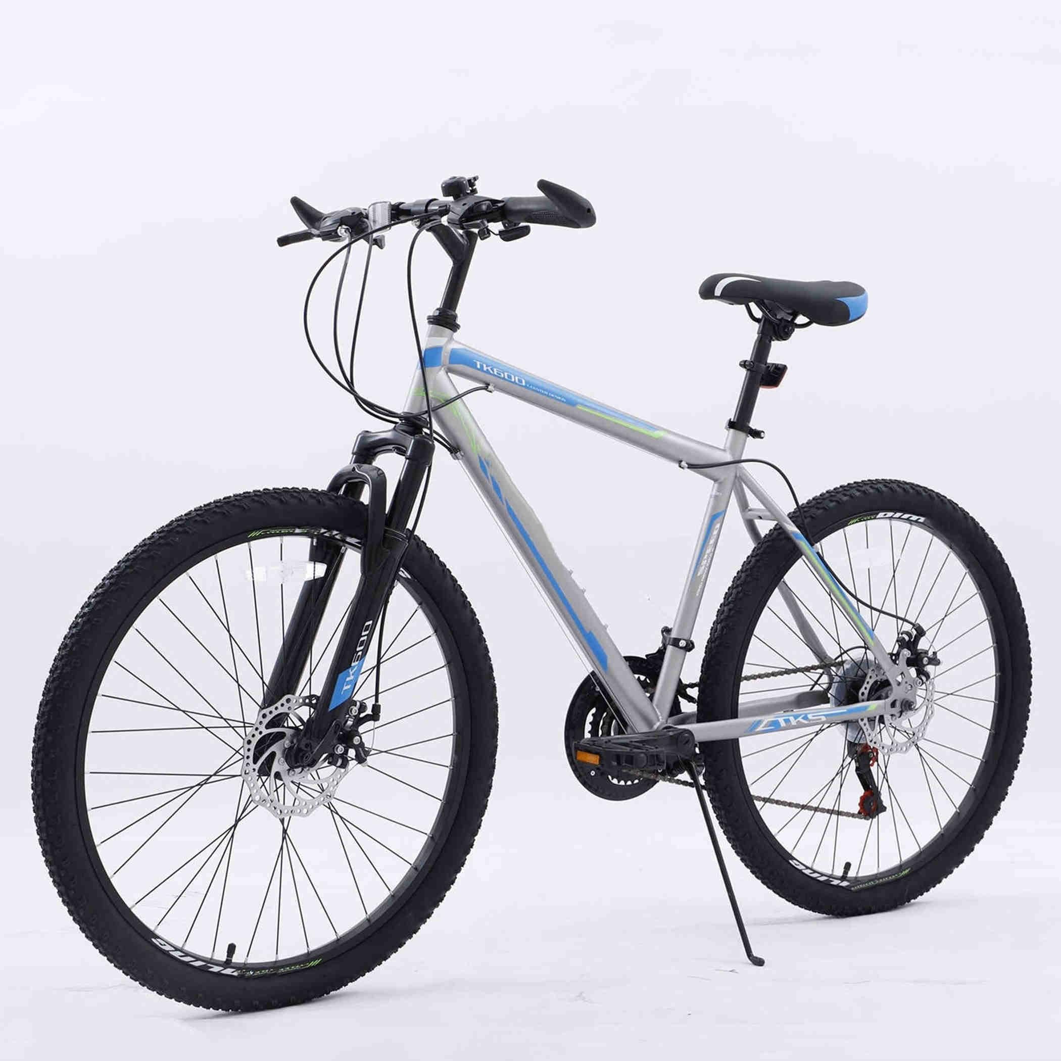 MALIBU BUM 21-Speed Hybrid Mountain Bike for Adults - 26 Inch Wheels, Lightweight Aluminum Frame - Perfect for Commuting, Trail Riding & Outdoor Adventures