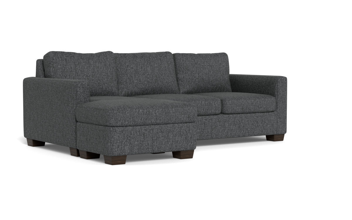 Reversible Chaise Queen Sleeper Sofa Bed with Storage - Modern Convertible Sectional Couch for Small Spaces, Living Room, Guest Room & Apartment