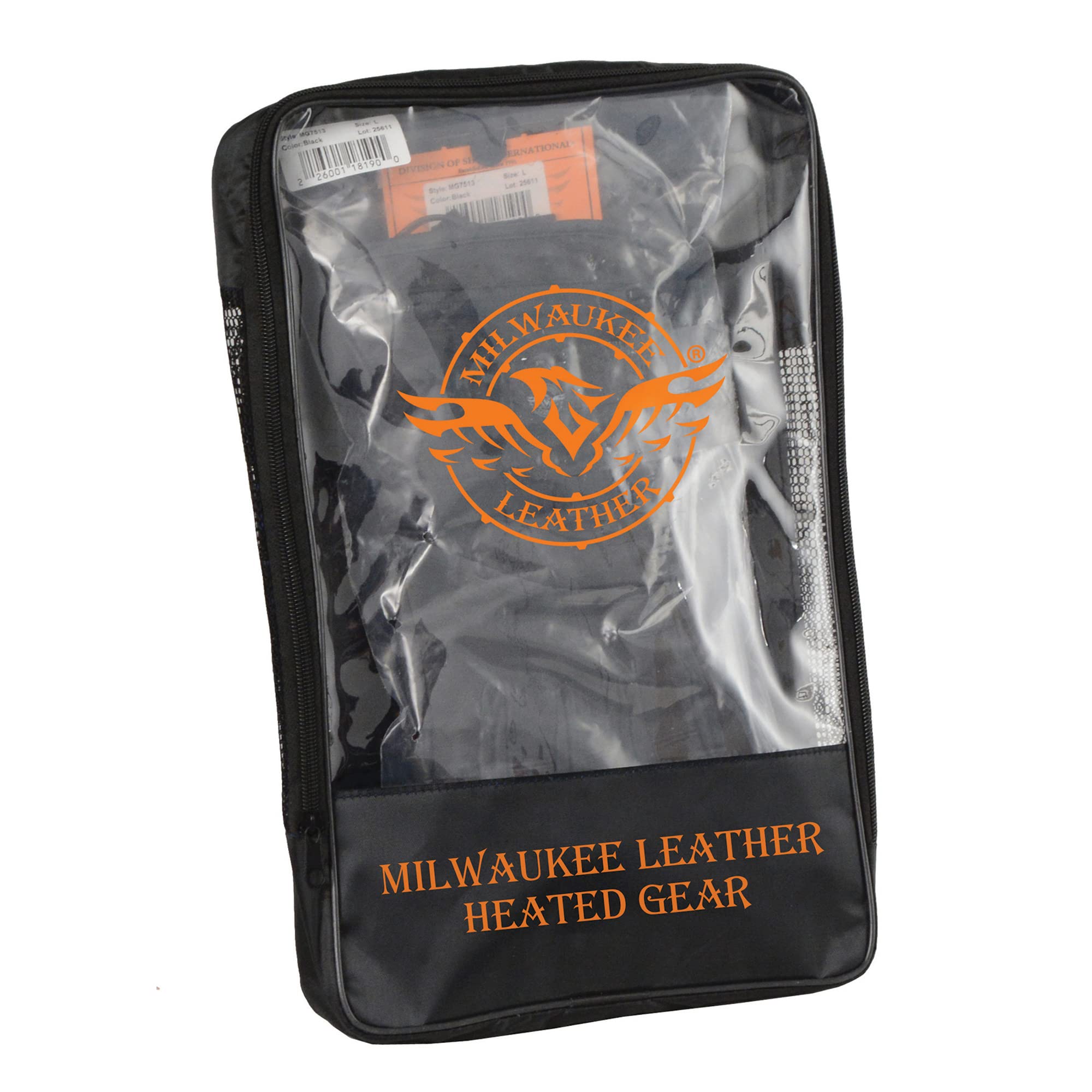 Milwaukee Leather Men's Heated Waterproof Motorcycle Gloves - Touchscreen Compatible for Winter Riding & Outdoor Activities