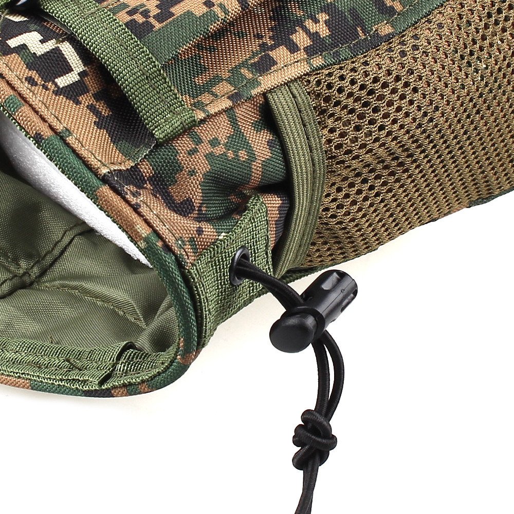 Tactical MOLLE Pouch - Multipurpose Tool Holder, NVG & Magazine Dump Pouch, Chalk Bag for Outdoor, Hiking, Shooting & Military Use