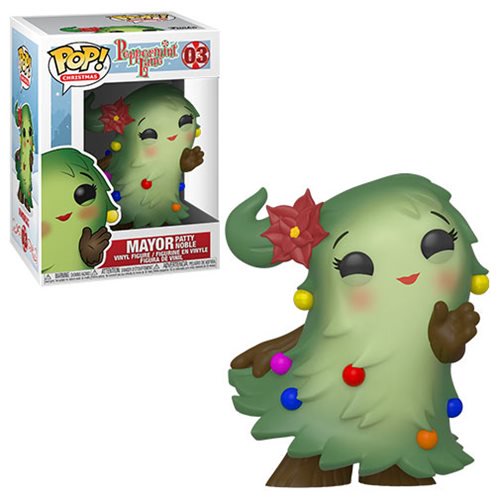 Funko Pop! Christmas Vinyl Figure - Peppermint Lane Mayor Patty Noble [03] | Holiday Decor & Gift for Collectors