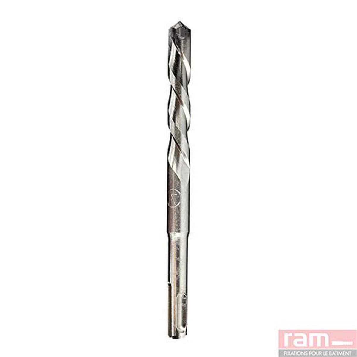 Ram 98414 High-Speed Steel Drill Bit Set - Durable Grey Metal Drill Bits for Wood, Metal & Plastic - Perfect for DIY Projects, Home Repairs & Professional Use
