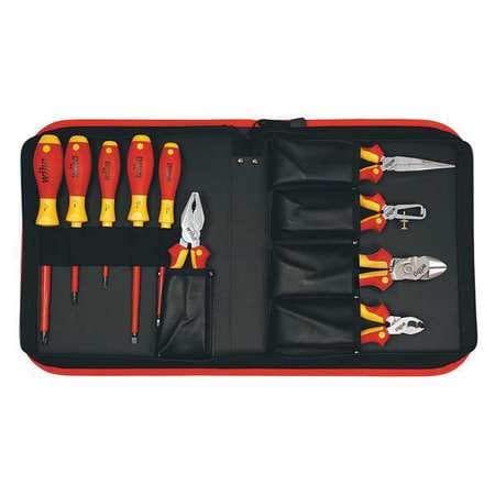 10-Piece Insulated Tool Set - Electrical Safety Tools for Professionals & DIY - Perfect for Electricians, Home Repairs & Electrical Maintenance