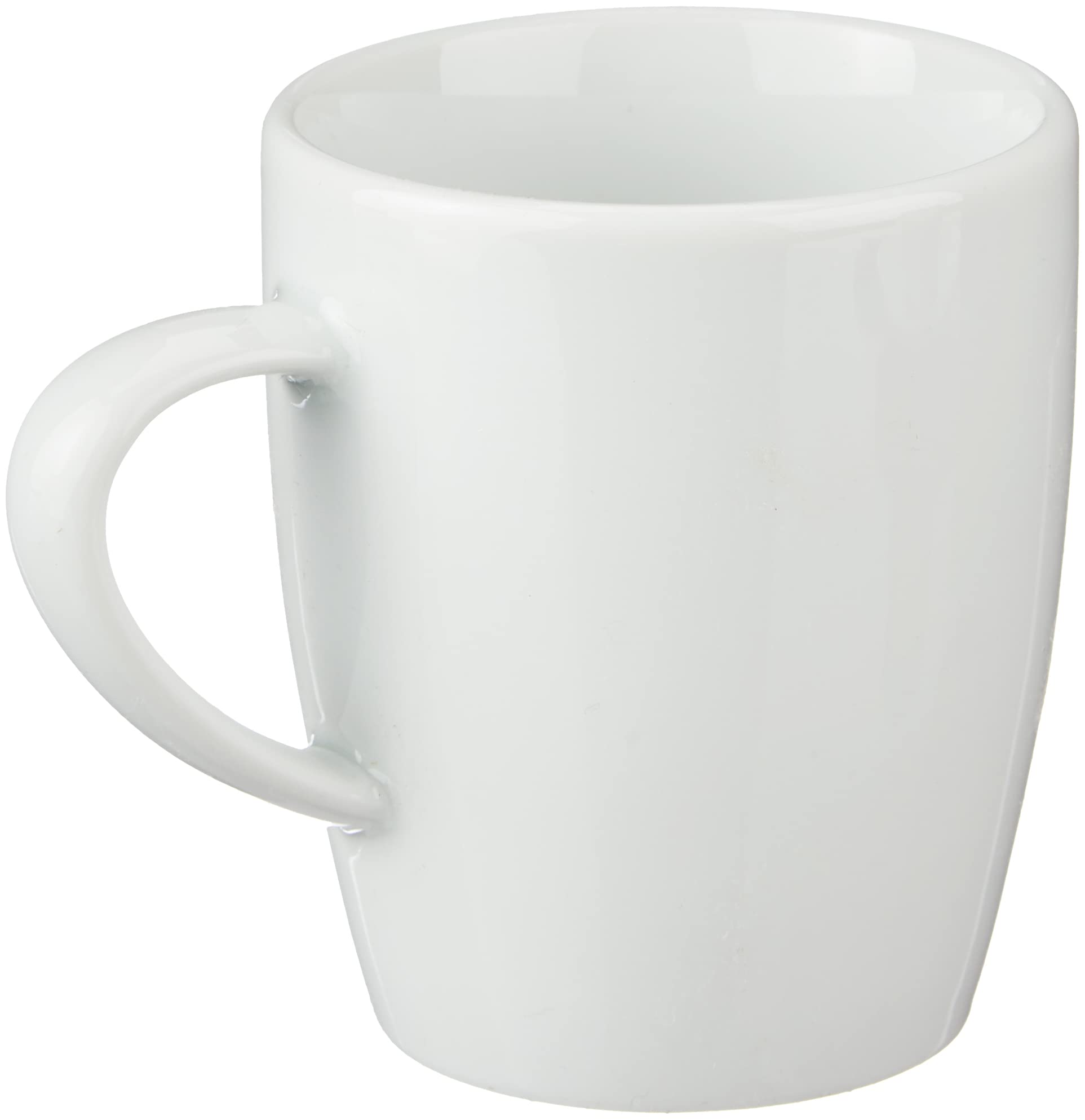 JURA 66499 White Coffee Cups Set of 2 with Saucers - Premium Porcelain Espresso Cups for Home, Office & Cafe Use - Perfect for Cappuccino, Latte & Tea