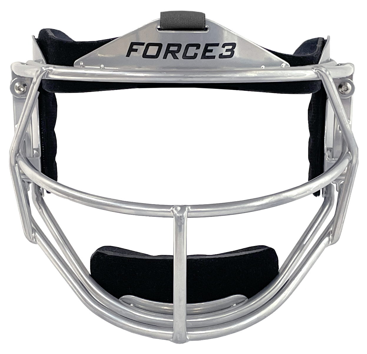 FORCE3 Softball Fielder Defender Mask - Lightweight Protective Face Guard for Fastpitch & Slowpitch Softball Players - Ideal for Infield, Outfield & Practice Sessions