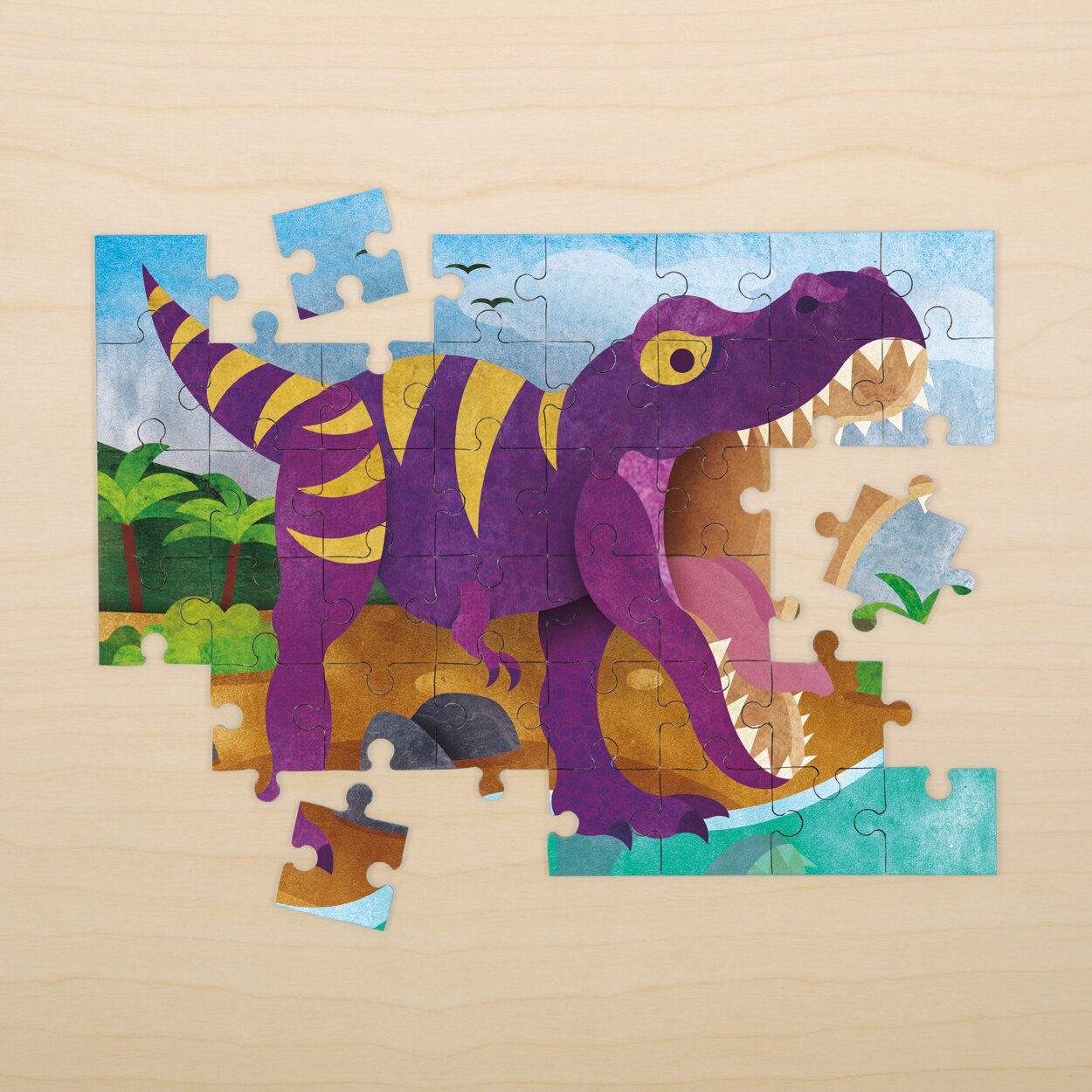 48-Piece Mini Puzzle Set - Fun Brain Teaser for Kids & Adults - Perfect for Family Game Night, Travel & Party Activities