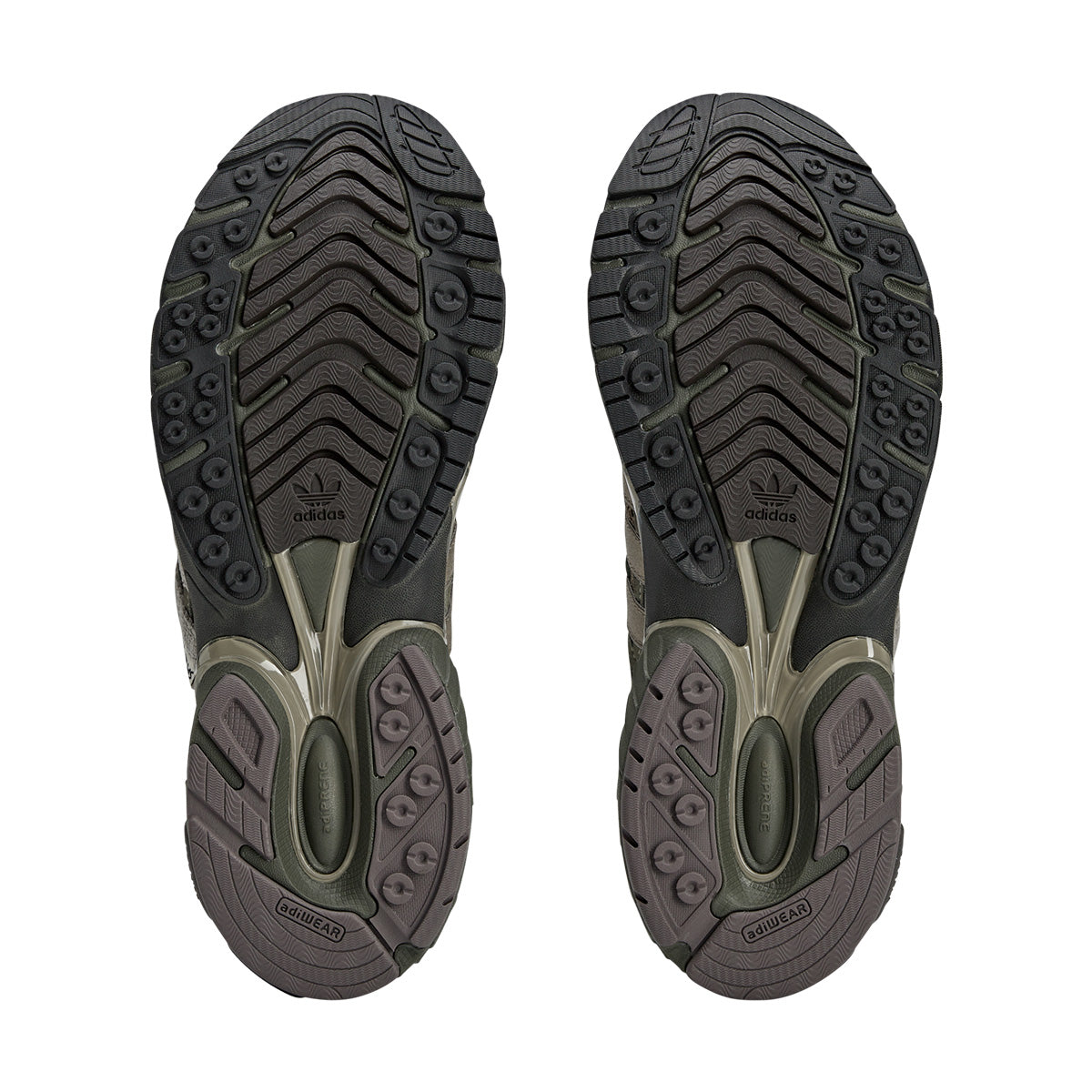 Song For The Mute Adistar Cushion Running Shoes - Olive Green Comfort Sneakers for Men & Women | Perfect for Jogging, Gym Workouts & Casual Wear