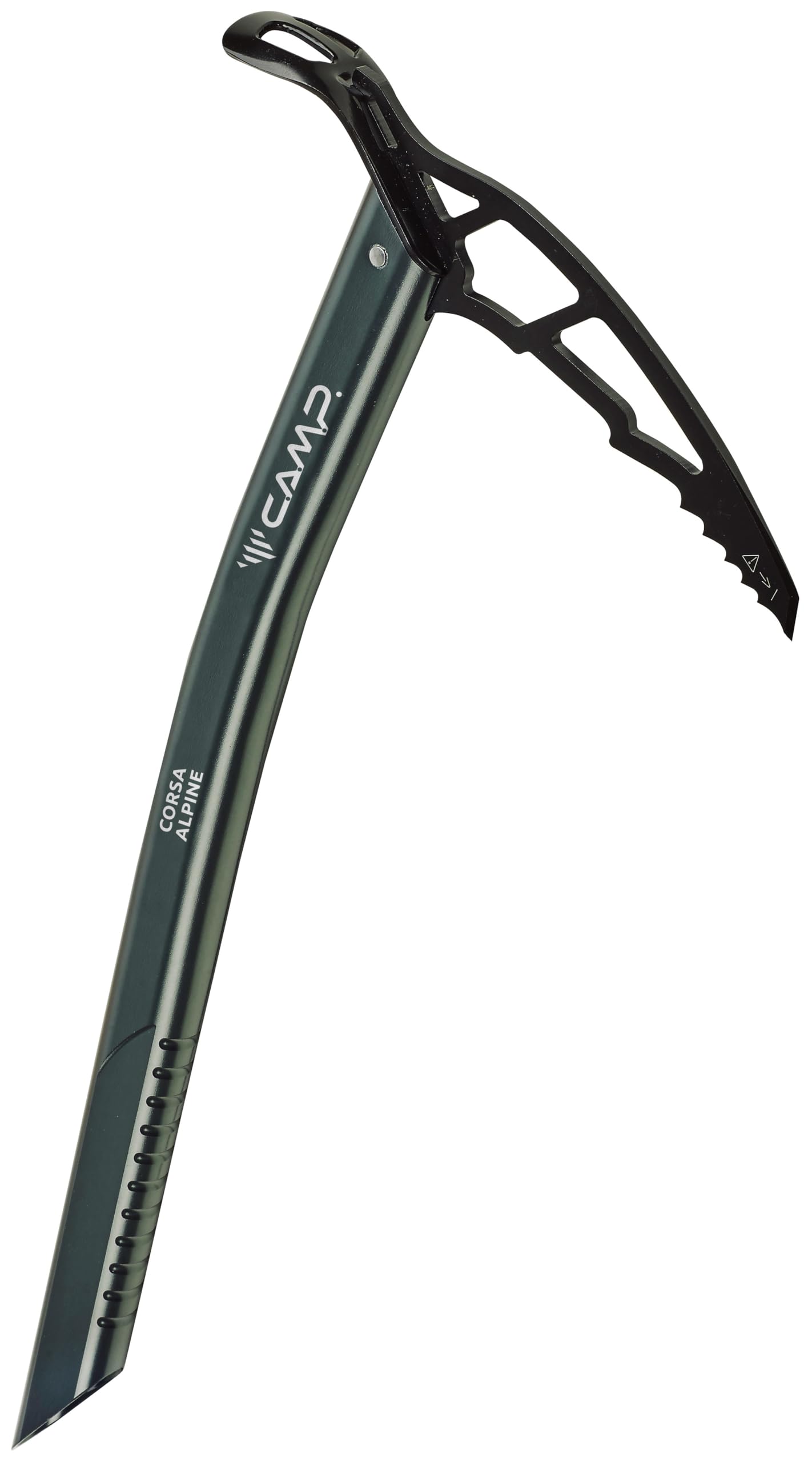 Corsa Alpine Ice Axe 65cm - Lightweight Mountaineering Tool for Climbing, Hiking & Ice Climbing - Perfect for Alpine Adventures & Glacier Travel