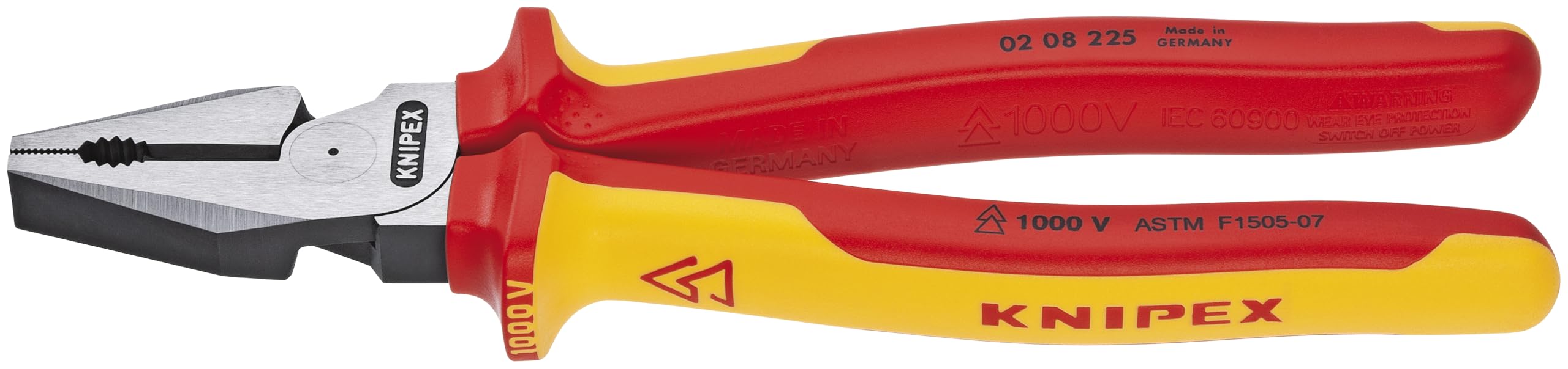 Knipex 989830US 10-Piece 1000V Insulated Pliers Set - Professional Electrician Tools with Cutters & Screwdriver for Industrial & Home Electrical Work | Heavy Duty, Safety Certified, DIY & Professional Use