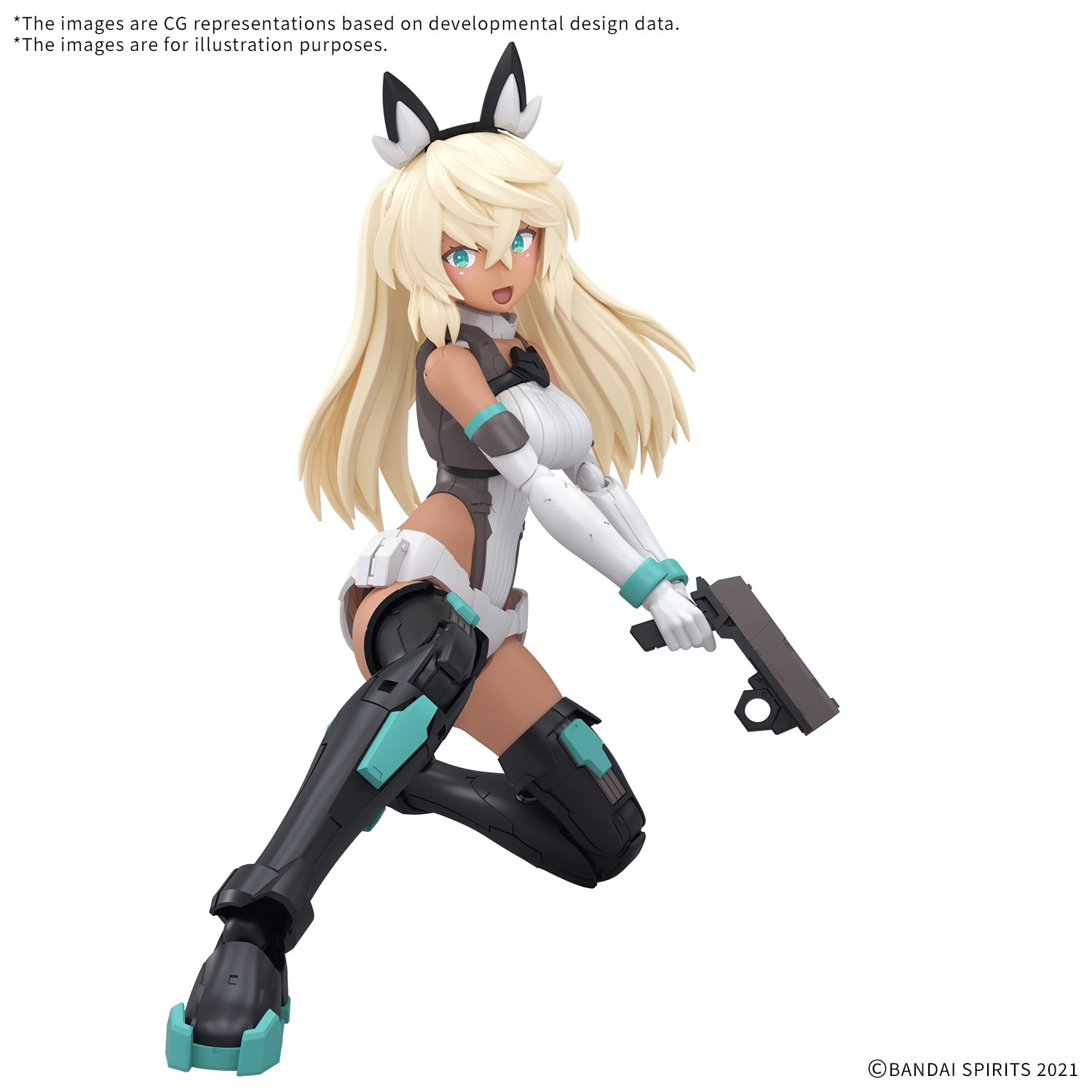 Bandai 30 Minutes Sisters 30MS #16 SIS H00 Sestieh (Color C) Model Kit - Anime Action Figure for Collectors & Hobbyists - Perfect for Display & Customization (Japan Version)