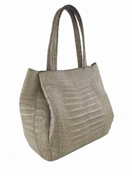 Nancy Gonzalez Genuine Crocodile Leather Large Tote Bag for Women - Luxury Designer Handbag for Work, Travel & Everyday Use