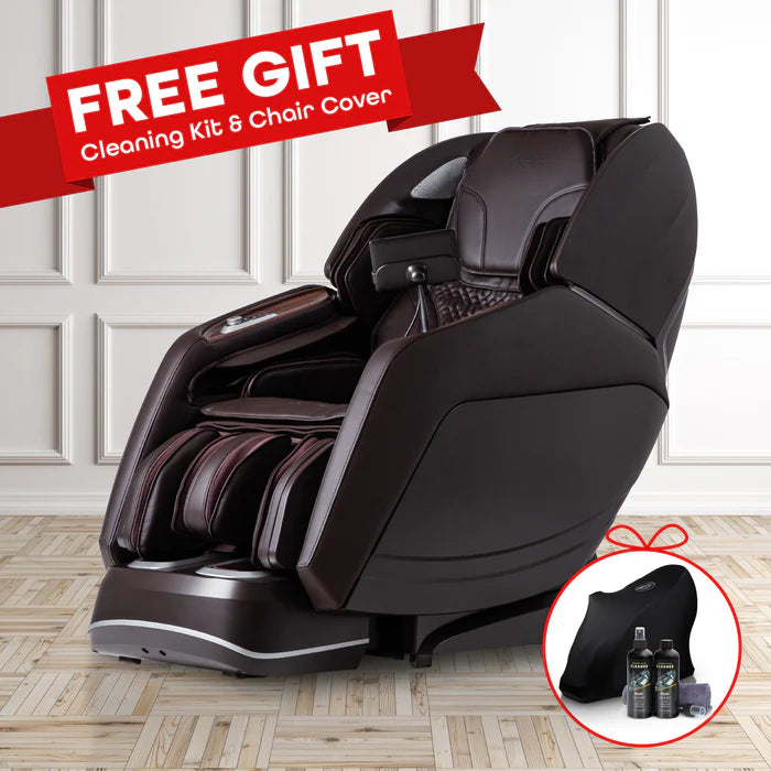 Osaki 4D Manhattan Duo Mech Massage Chair - Full Body Zero Gravity Recliner with Heat Therapy & Air Compression for Home & Office Relaxation