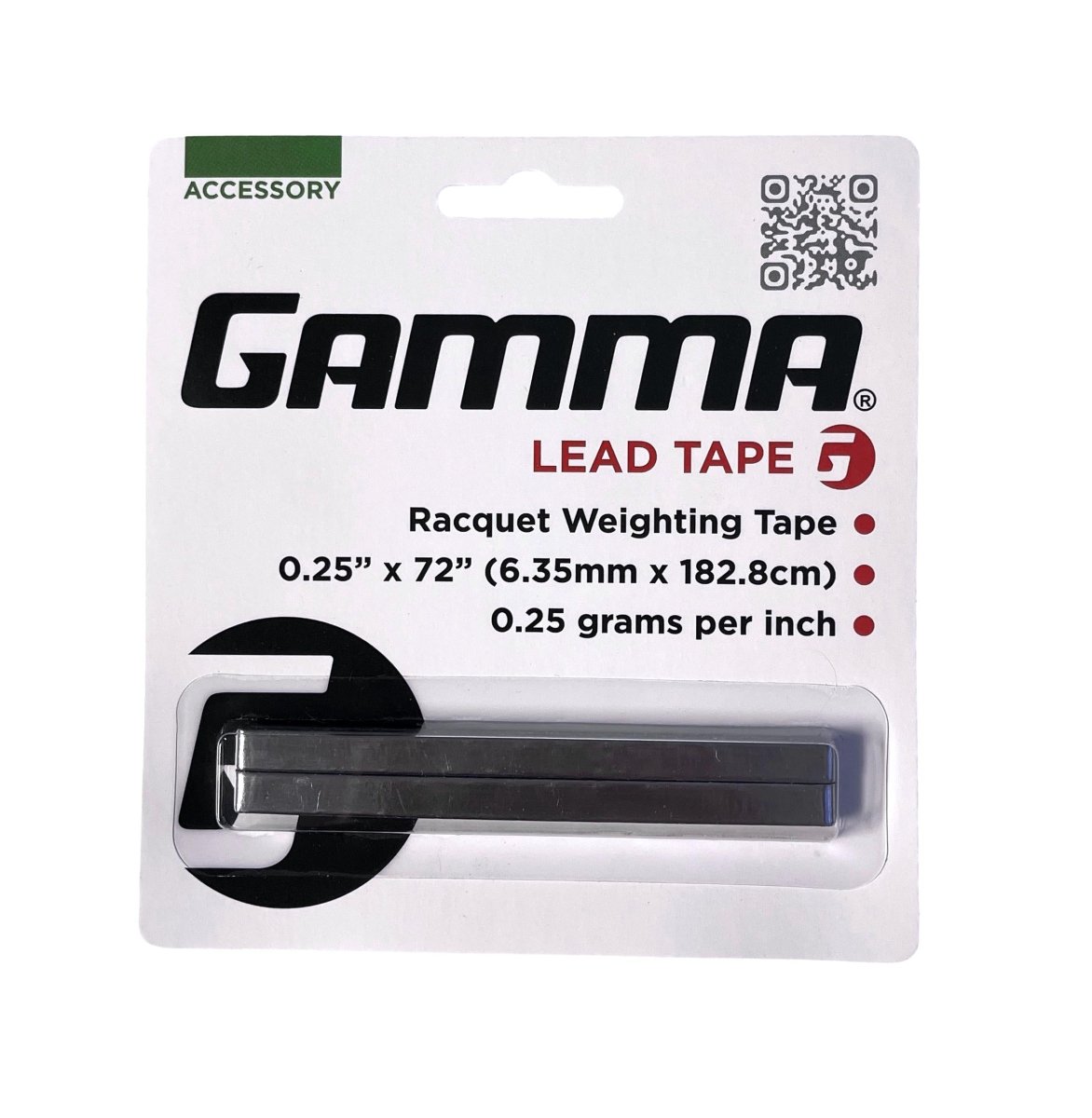 Gamma Lead Tape for Golf Clubs - High Density Weight Tape for Swing Adjustment & Balance - Perfect for Golfers, Tennis & Racquet Sports - Improve Your Game with Easy-to-Apply Lead Tape Strips