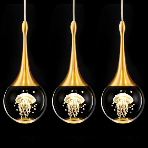 Jellyfish/Gold/3 Pack