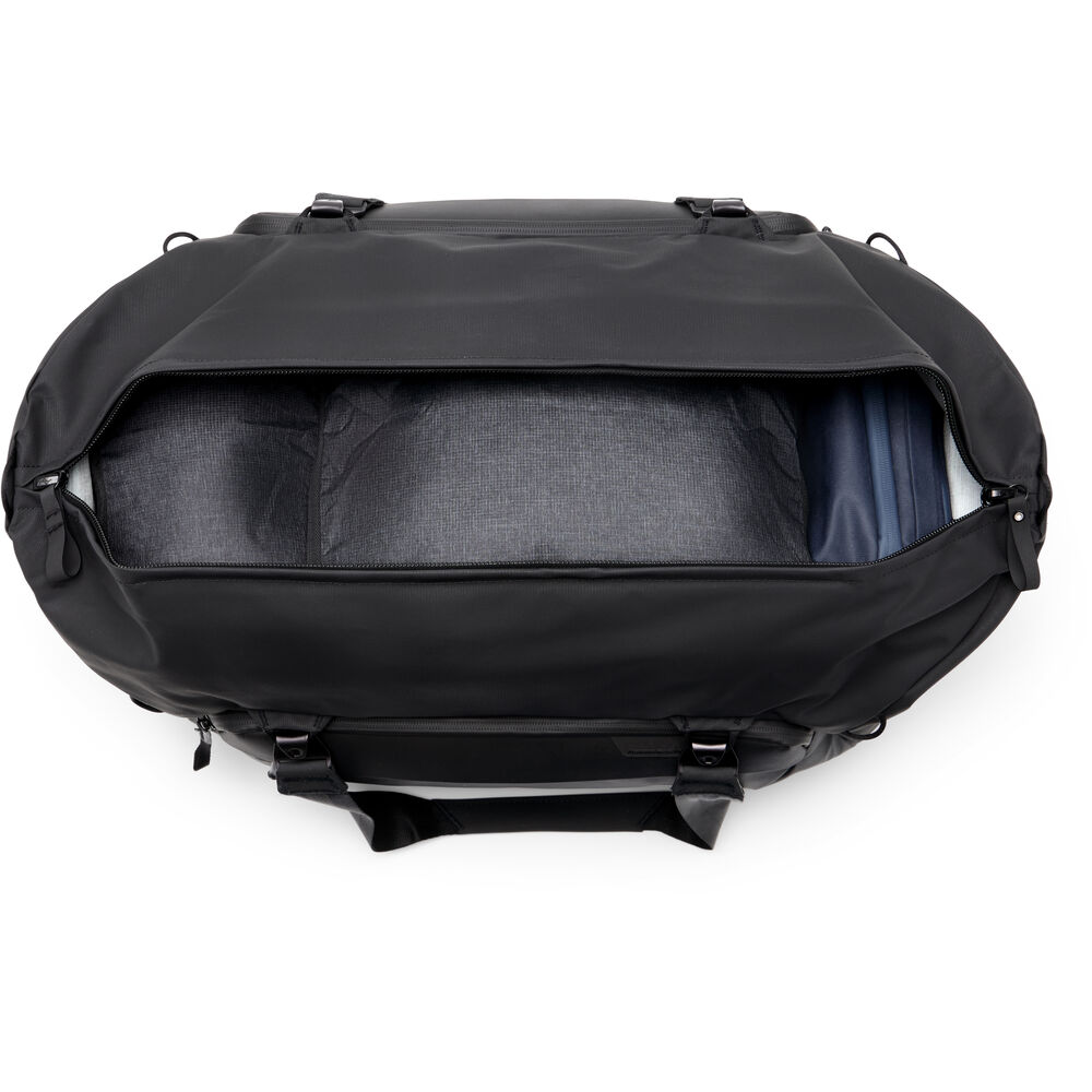 Peak Design Tech Pouch Small Charcoal - Compact Travel Organizer for Cables, Chargers & Accessories - Perfect for Business Trips, Camping & Daily Commute