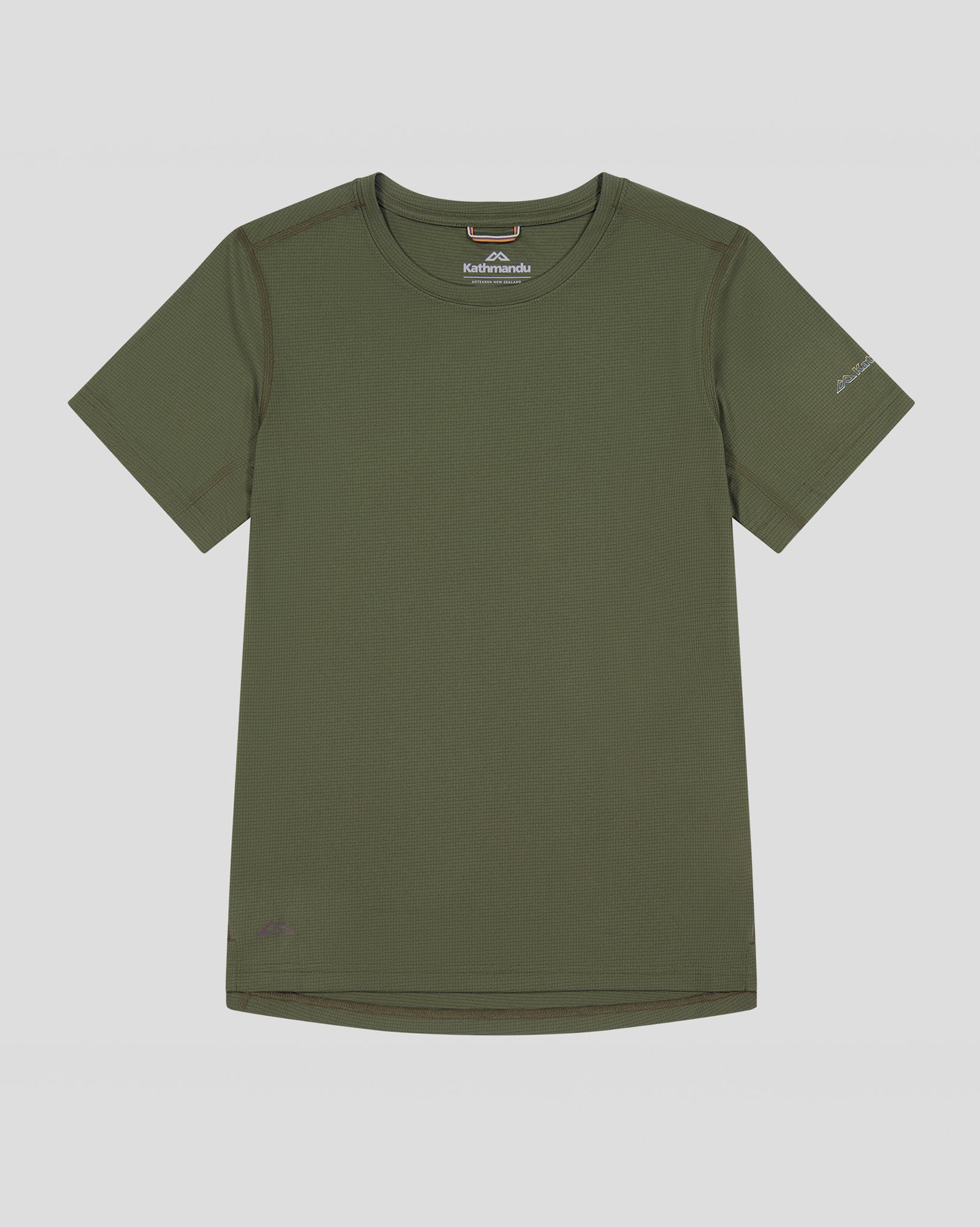 Women's Seeker T-Shirt - Light Moss Green Casual Tee for Everyday Wear | Perfect for Work, Weekend & Travel Outfits