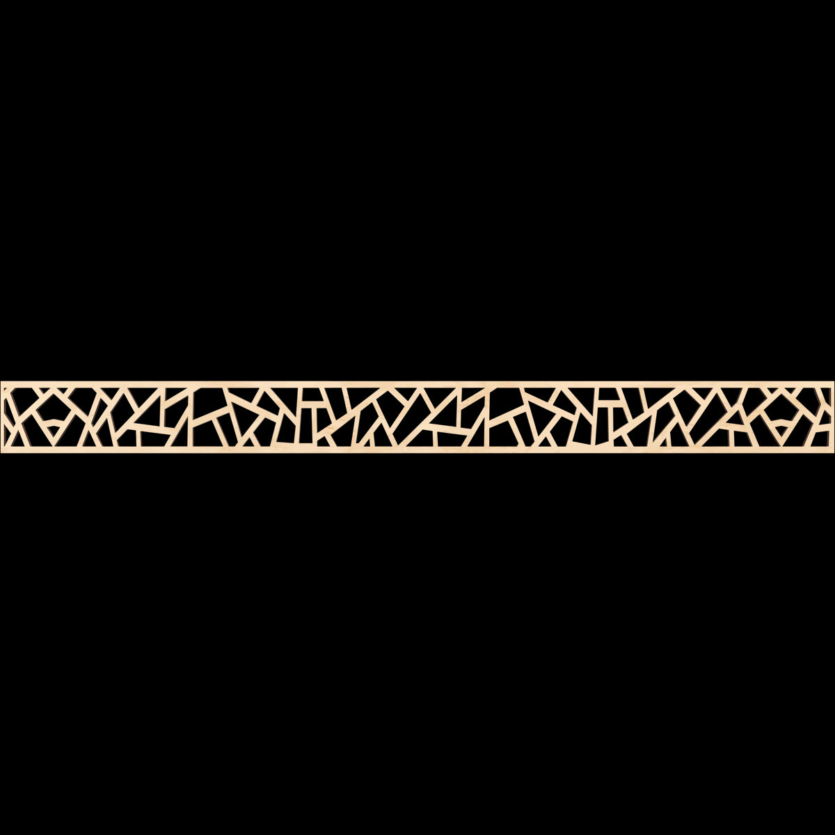 Harrisburg Fretwork Moulding - Decorative Wood Trim for Home & Furniture | Perfect for DIY Projects, Wall Paneling, and Cabinet Accents