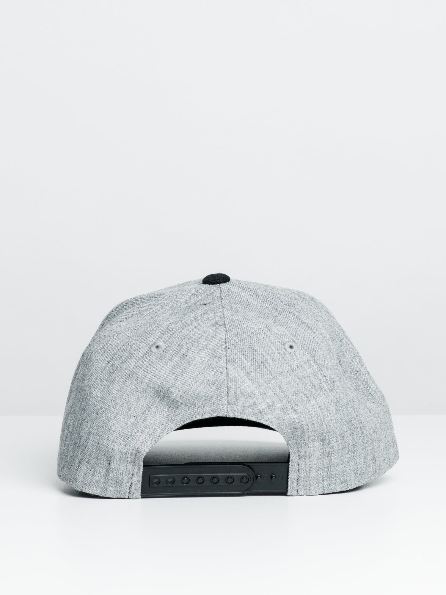 Brixton Crest Crossover MP Hat - Grey/Black | Stylish Unisex Baseball Cap for Outdoor Activities, Travel & Casual Wear