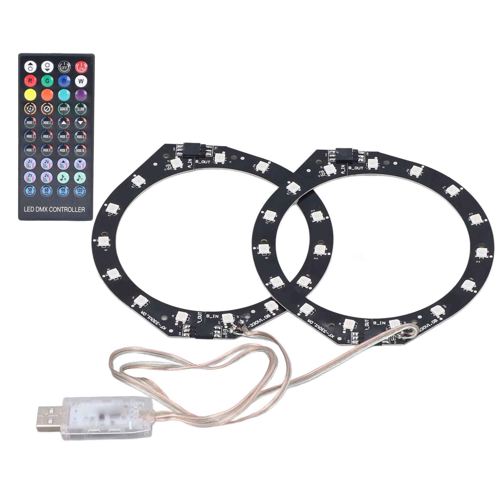 RGB LED Light Strip for PS5 Console - 8 Colors & 400+ Lighting Effects, DIY Decoration Accessories with Color Changing Modes | Perfect for Gaming Setup, Room Ambience & PS5 Customization