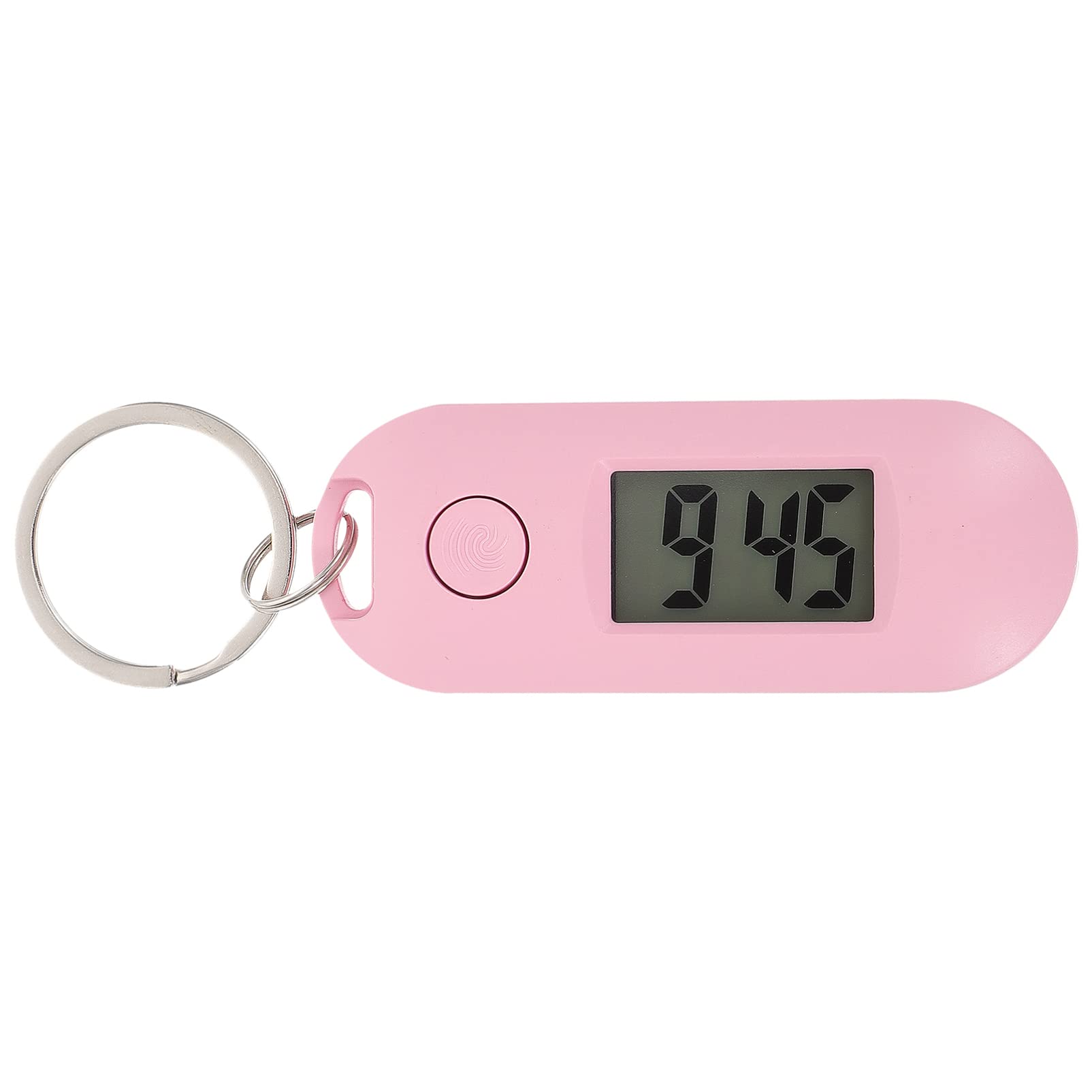 Mikikit Digital Pocket Watch with Clip and Keychain - Silent Hanging Nurse Watch for Boys, Nurses & Professionals | Perfect for Medical, School & Work Use