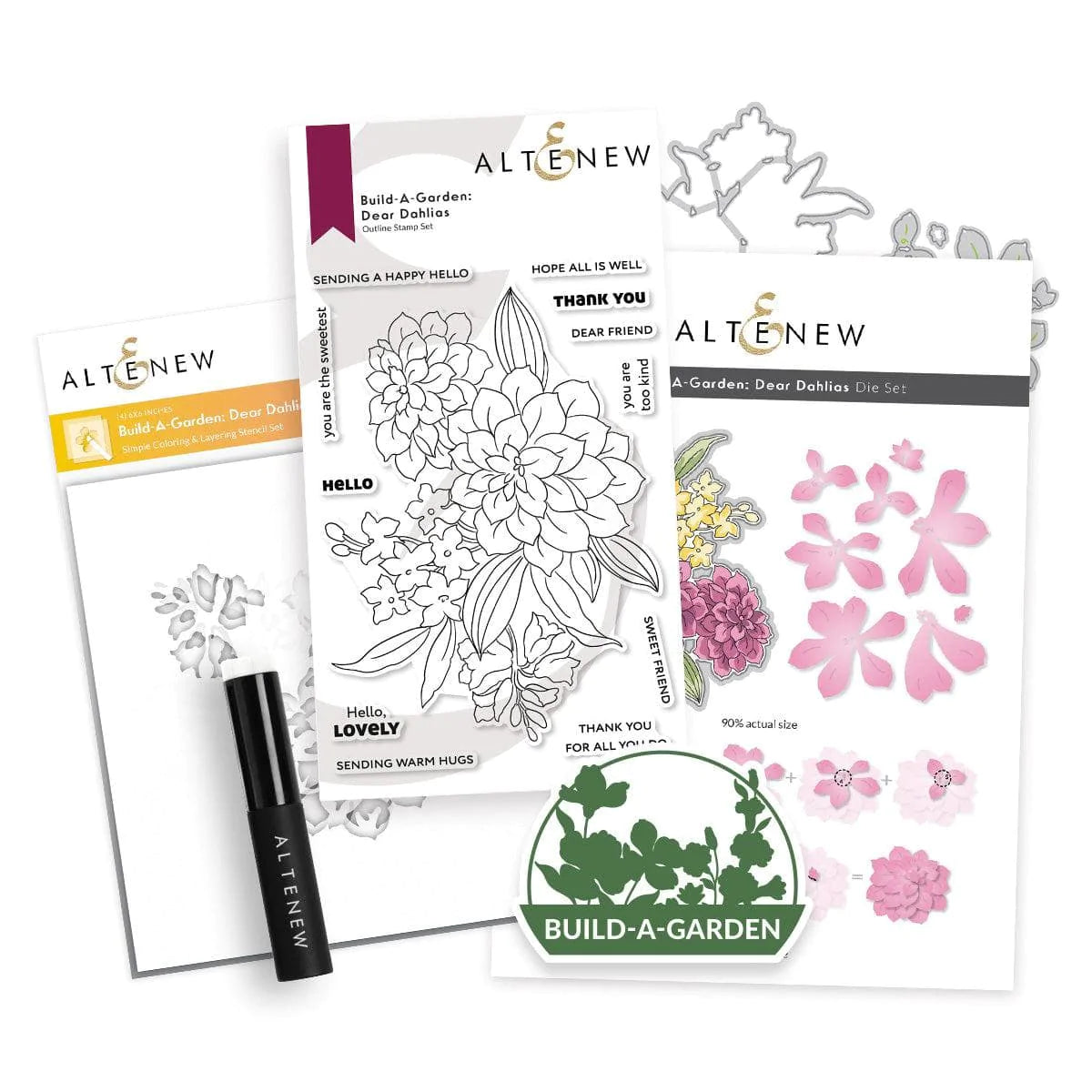 Build A Garden: Dear Dahlias - Premium Dahlia Flower Seeds for Home Gardening | Perfect for Backyard Landscaping, Wedding Decor & DIY Floral Arrangements