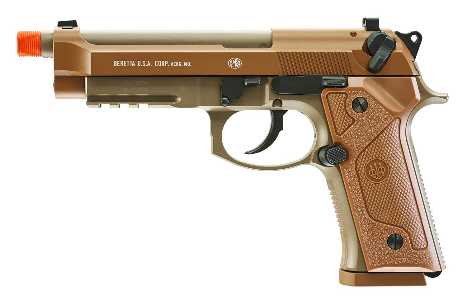 Umarex Beretta M9A3 Blowback Full Auto 6mm BB Airsoft Pistol - Realistic CO2 Powered Air Gun for Target Shooting & Training