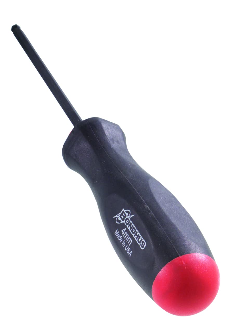 #1x3-3/4 Inch Ball Square Screwdriver - Round Shank for DIY Home Repairs, Furniture Assembly & Automotive Maintenance