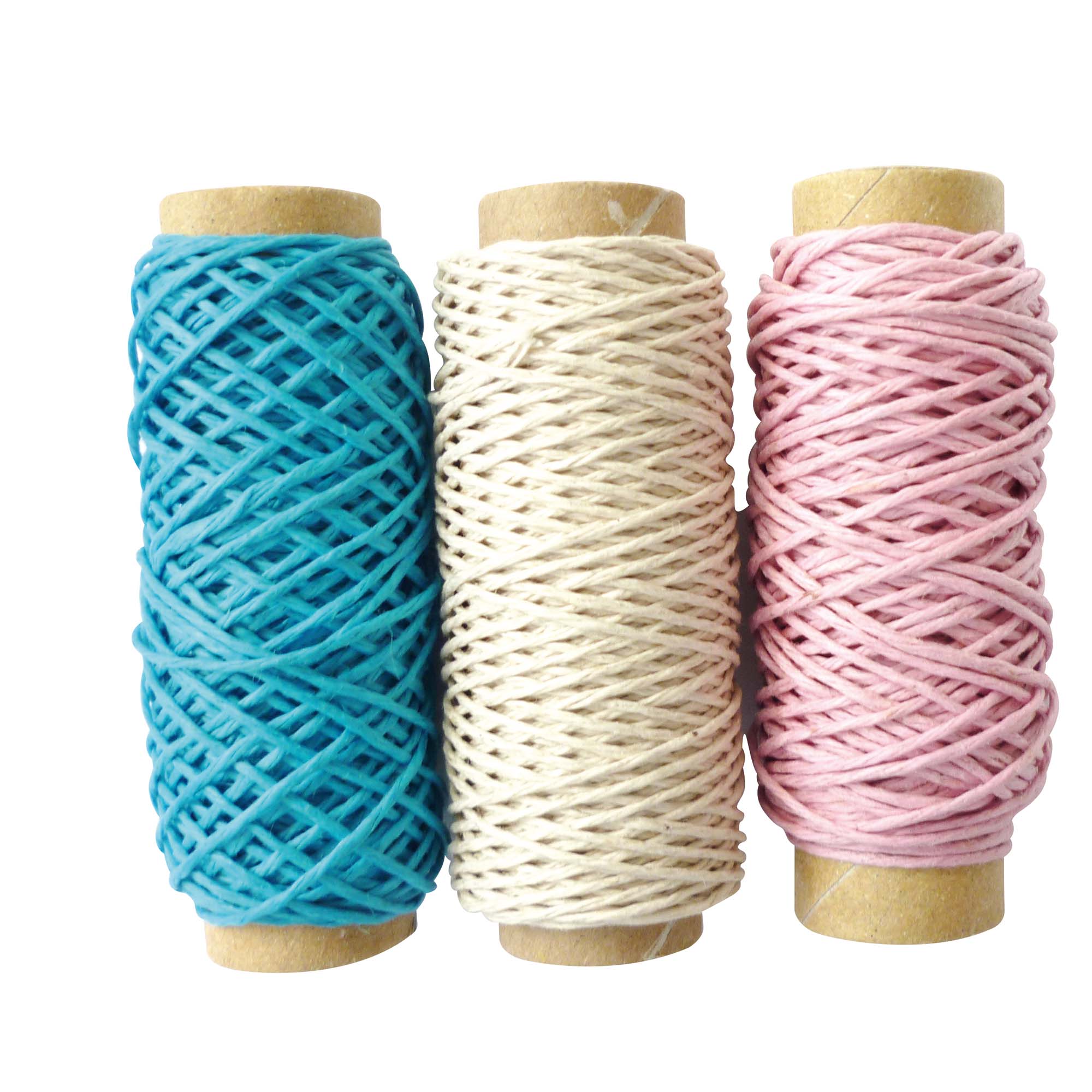 3 Pack Natural Hemp Spools for Kids - Eco-Friendly Craft Yarn for Knitting, Crochet & DIY Projects - Perfect for Children's Art Activities & School Projects