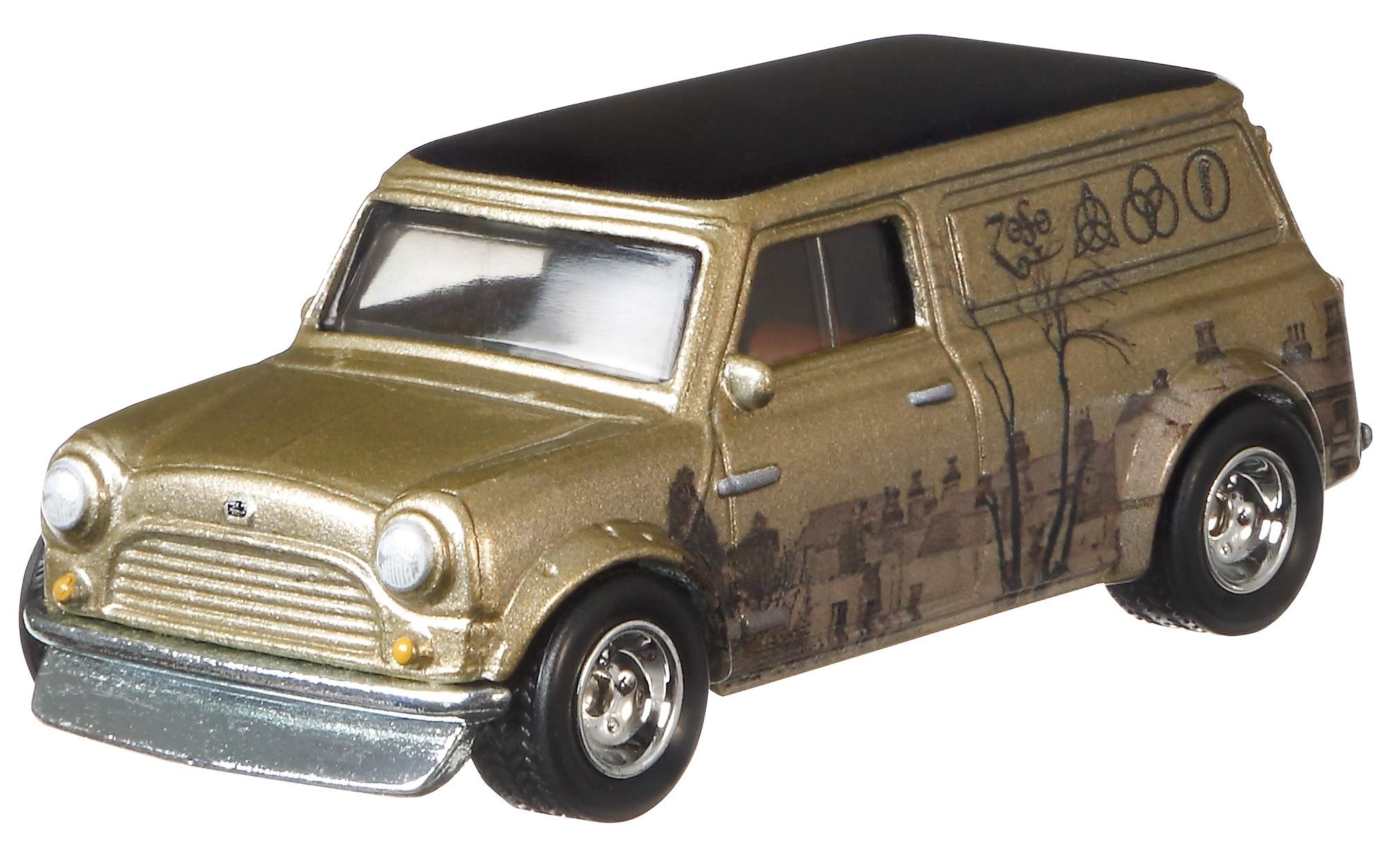Hot Wheels Led Zeppelin '67 Austin Mini Van Die-Cast Toy Car - Collectible 1:64 Scale Model for Kids & Adults - Perfect for Display, Gifts, and Racing Play