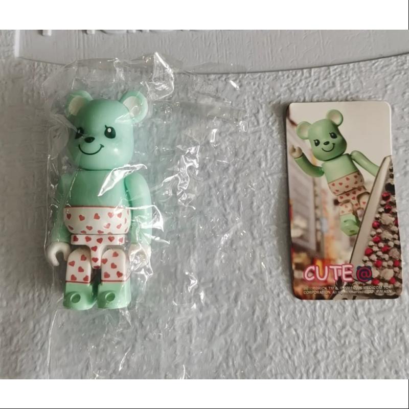 Bearbrick Series 12 CUTE 100% Collectible Vinyl Art Toy - Limited Edition Japanese Designer Figure for Display & Gift Giving - Perfect for Anime Fans, Home Decor, and Office Collectibles