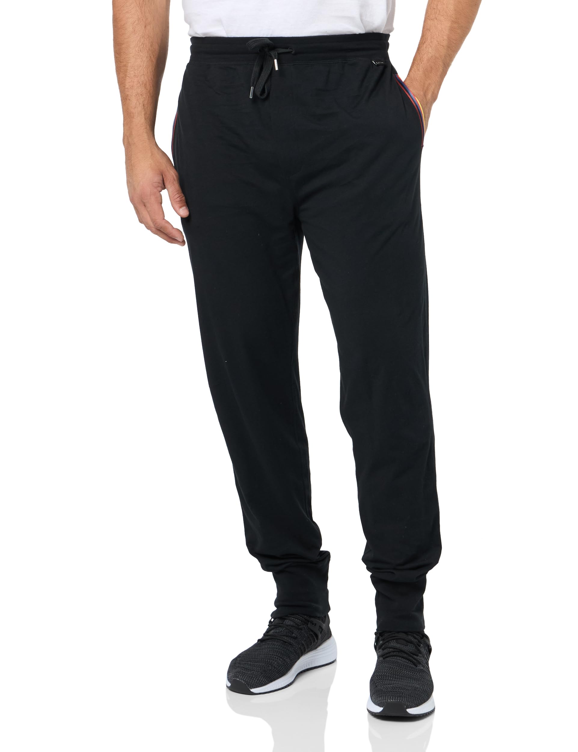 Paul Smith Men's Jersey Track Pants - Comfortable & Stylish Athletic Joggers for Running, Gym & Casual Wear | Breathable & Lightweight Workout Pants for Men
