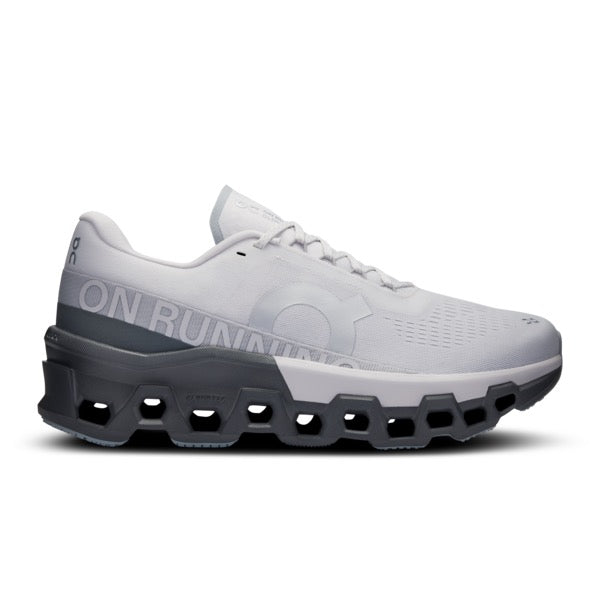 Men's Cloudmonster 2 Running Shoes - Lightweight Cushioned Sneakers for Men (Frost/Rock) | Perfect for Road Running, Jogging & Gym Workouts