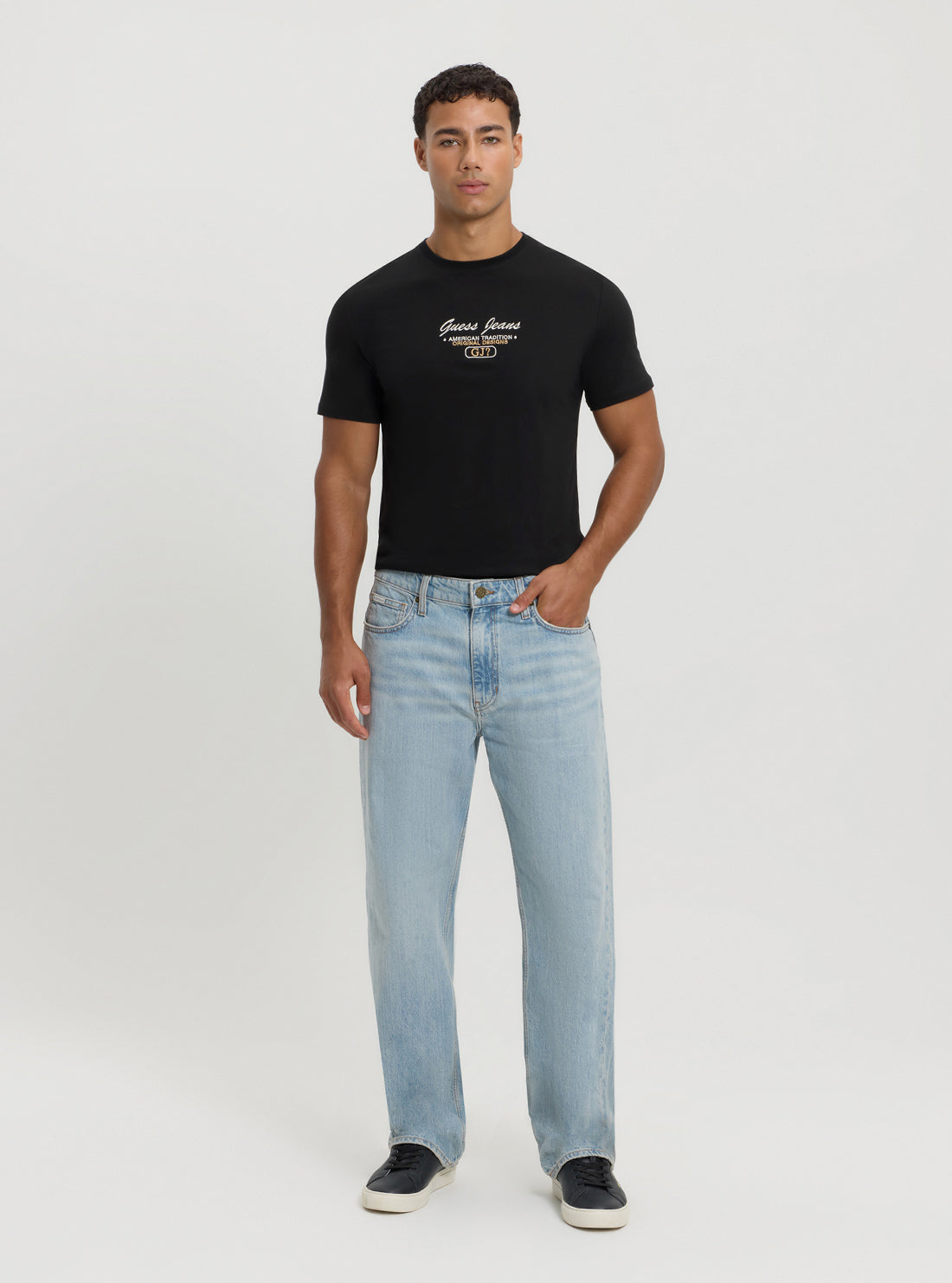 Guess G18 Relaxed Fit Women's Jeans - Comfortable Stretch Denim Pants for Casual Wear & Everyday Outfits