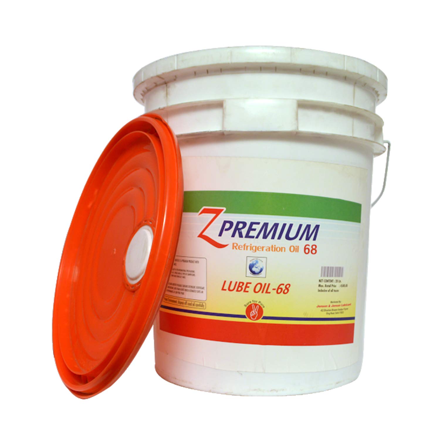 Premium Refrigeration Oil (Lube Oil-68) 20Liters - High Performance Lubricant for HVAC Systems, Commercial Refrigerators & Air Conditioning Units
