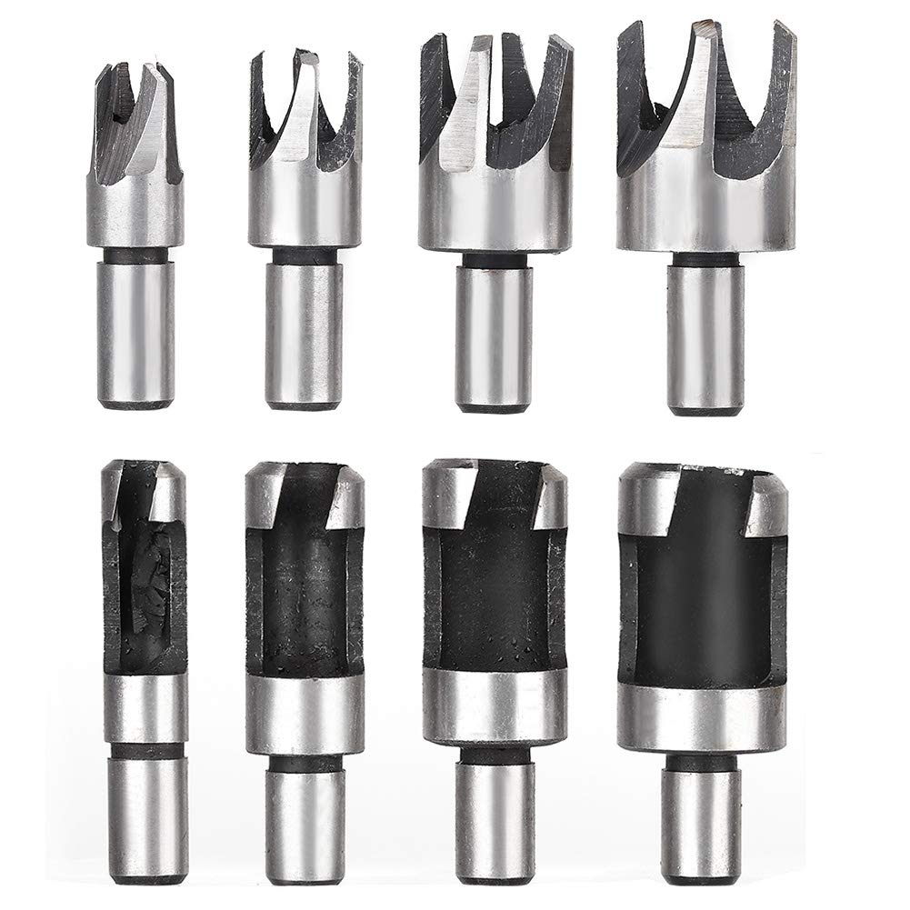 10mm Cork Drill Bit Knife Wood Plug Cutter Set - Carbon Steel Cutting Tool for Hand & Electric Drills - Perfect for Woodworking, DIY Projects & Furniture Repair
