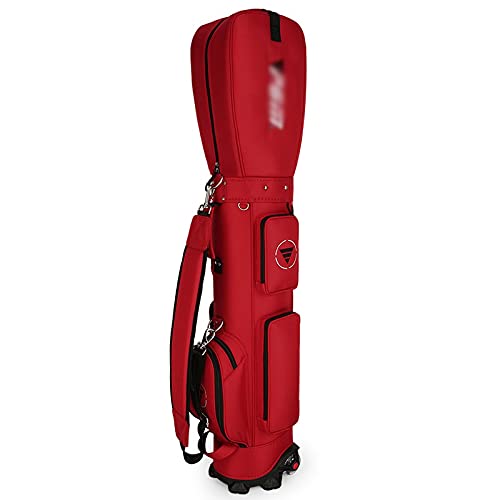 Lightweight Golf Travel Bag with Wheels - Waterproof & Durable Oxford Fabric - Stand/Trolley Compatible - 5 Color Options - Perfect for Air Travel & Golf Course Use