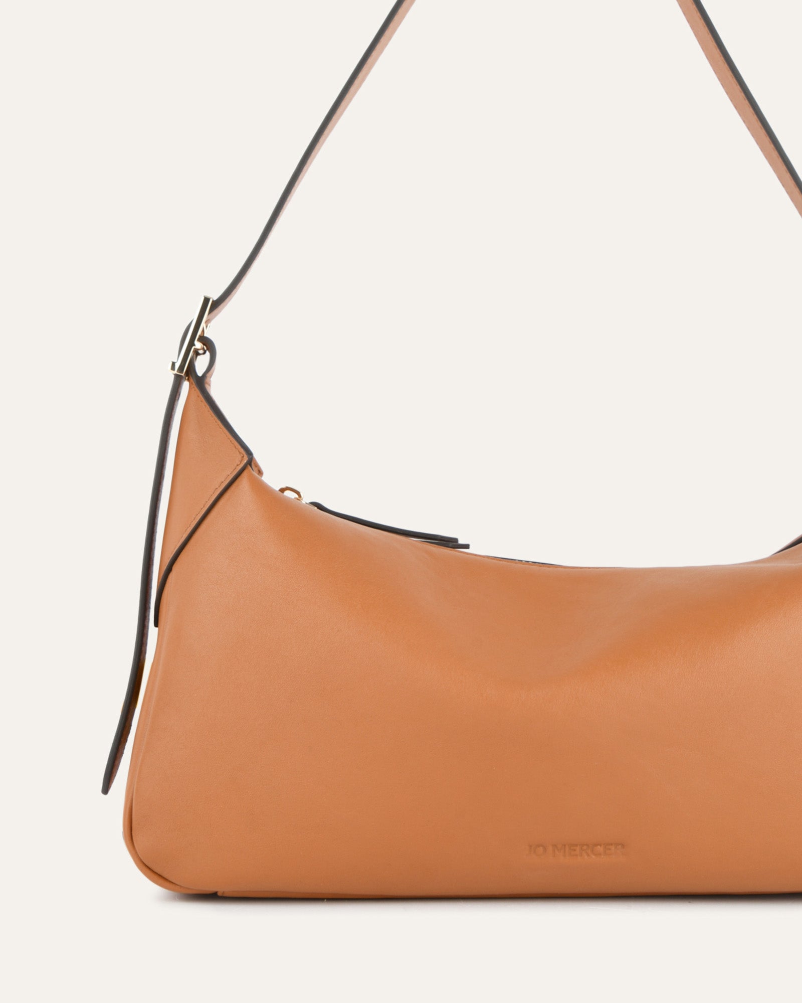 FLORENCE Genuine Leather Shoulder Bag in True Tan - Stylish & Durable Crossbody Purse for Women, Perfect for Work, Travel & Everyday Use